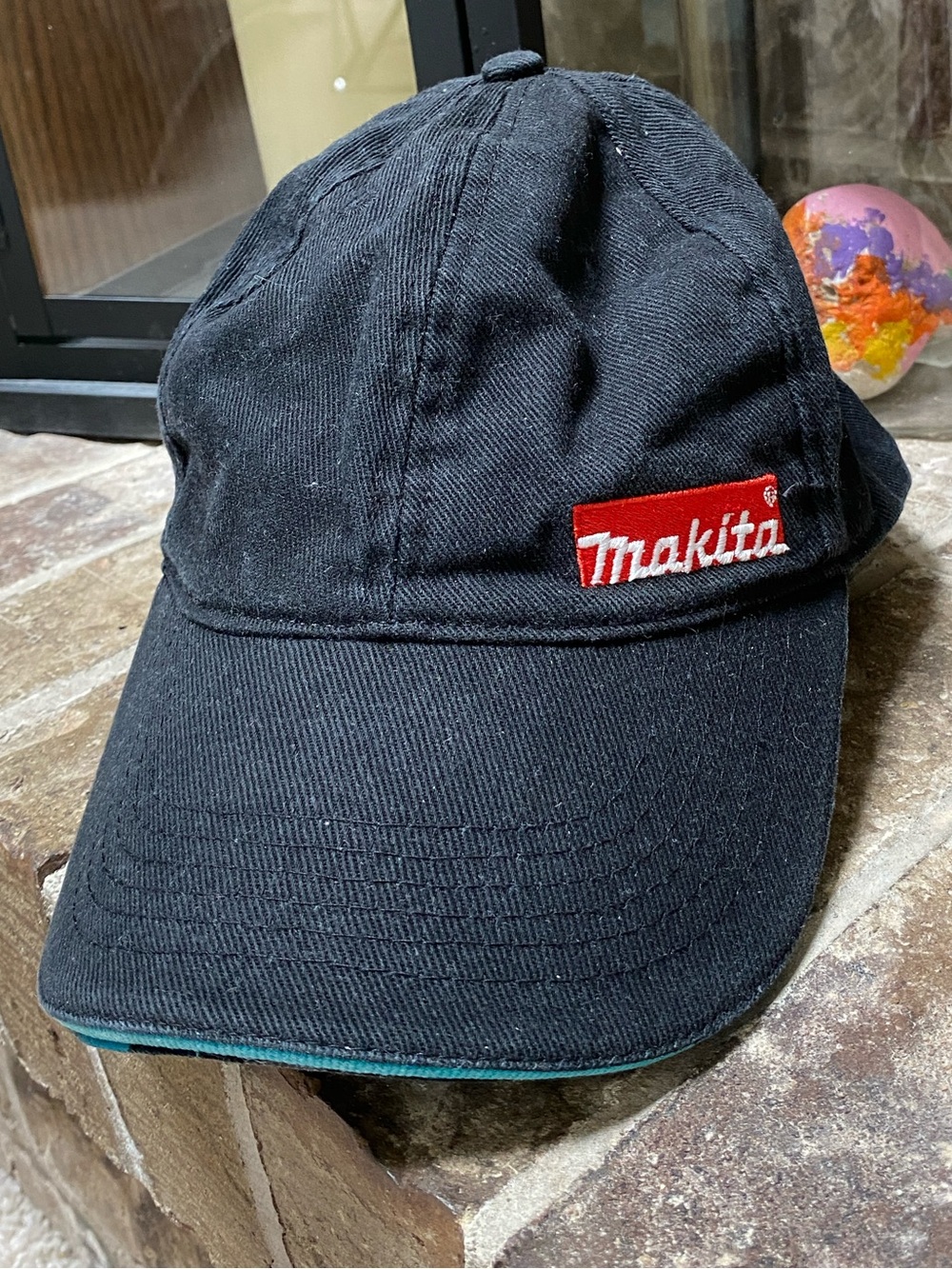 MAKITA Black Logo Baseball Cap Embroidered Logo